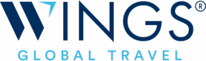 Wings Logo with R - Navy
